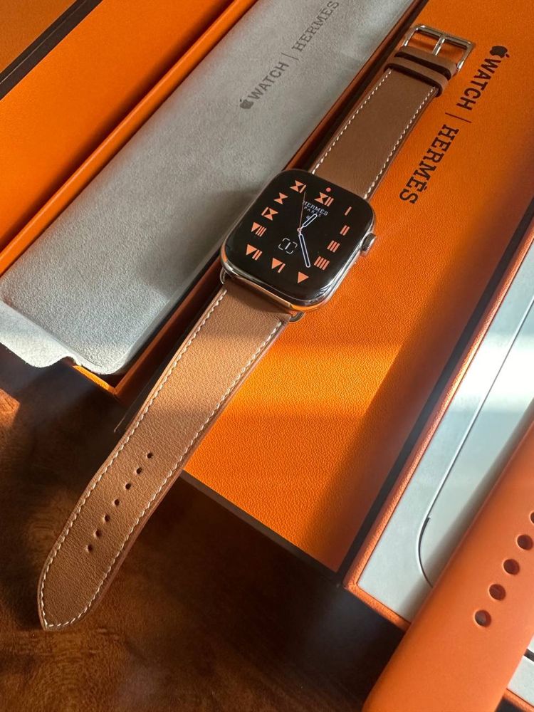 Apple Watch Hermes Series 8 45mm Silver