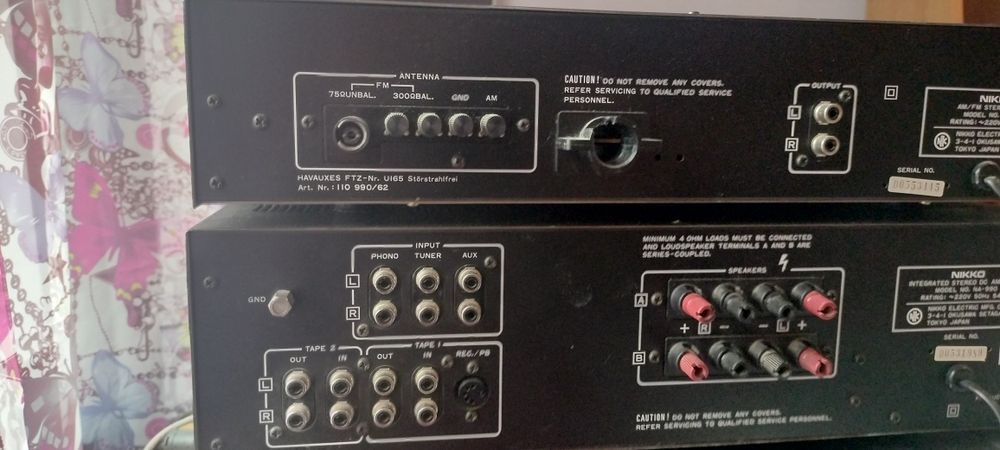 Amplificator Nikko NA 990 +tuner NT990