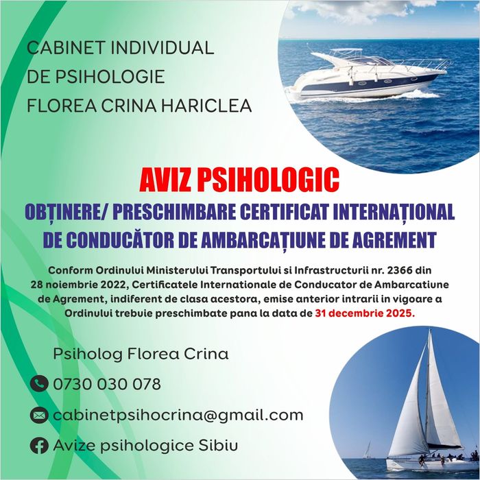 Avize Psihologice SIBIU