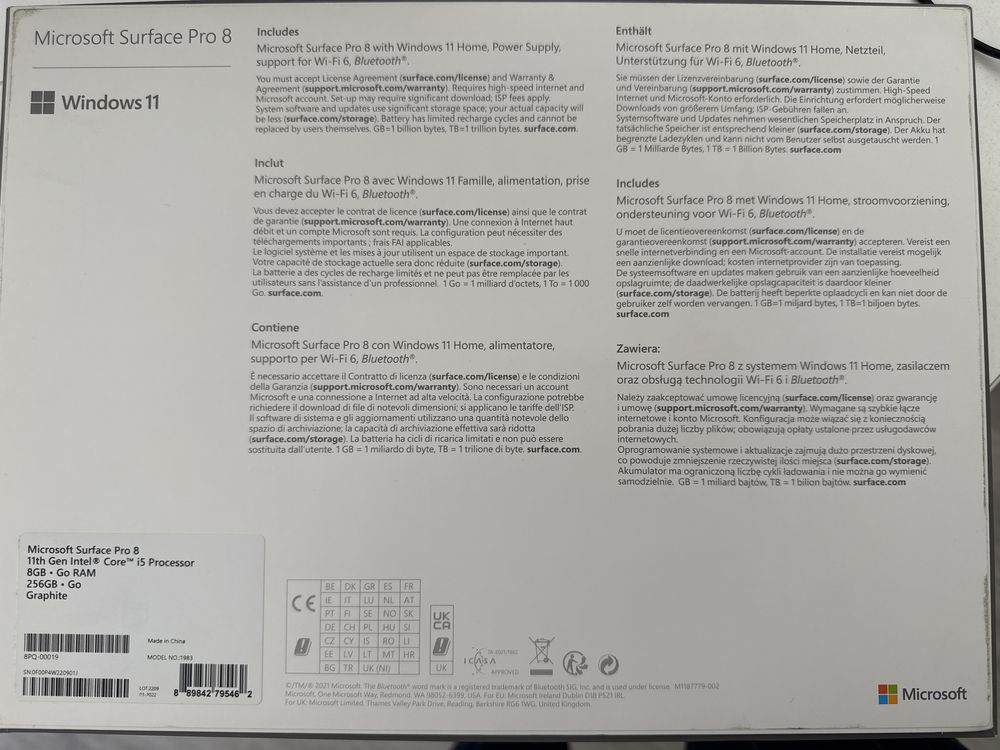Vand Tableta Microsoft Surface Pro 8