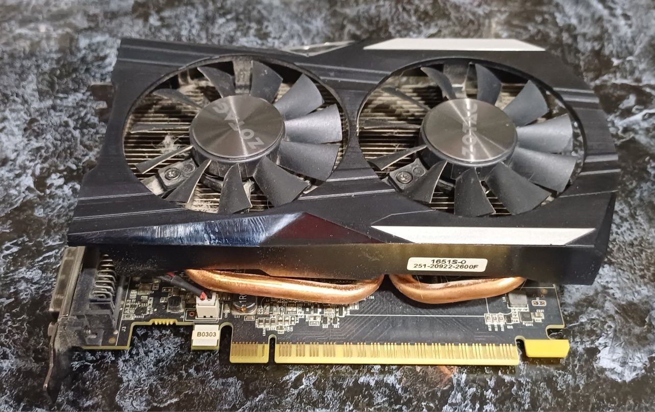 Zotac GTX 1050Ti OC Edition 4Gb Gddr5