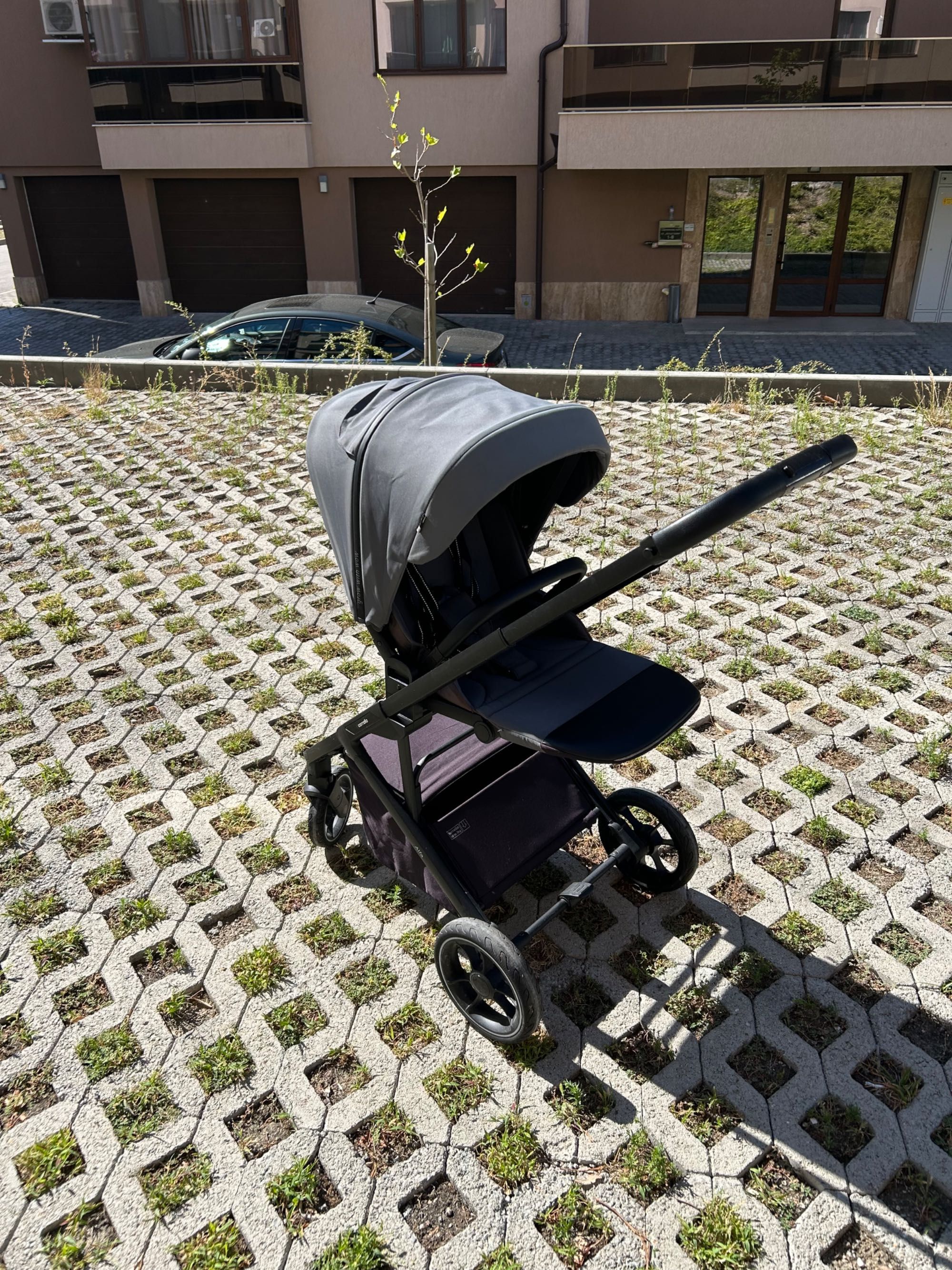 Бебешка количка Carrello Alfa Graphite Grey 2023
