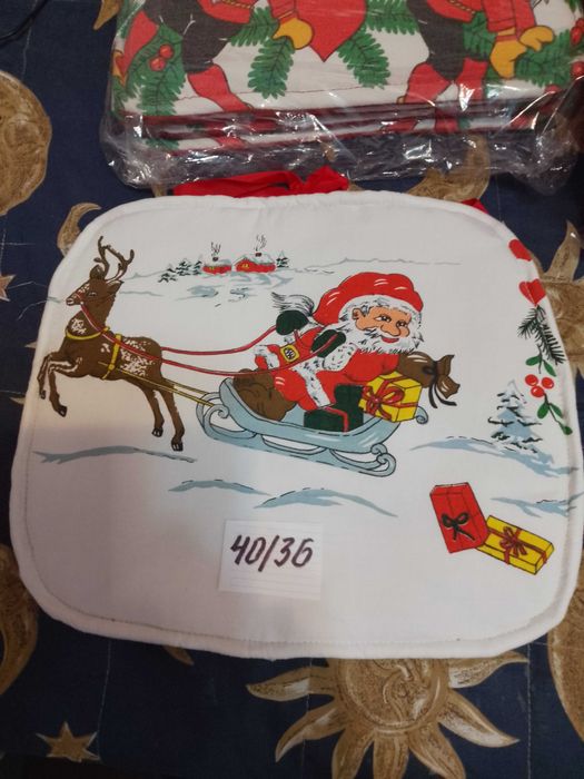 Коледни столовки за столове