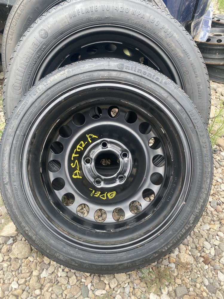Резервна гума патерица 5х115 16 цола opel astra J