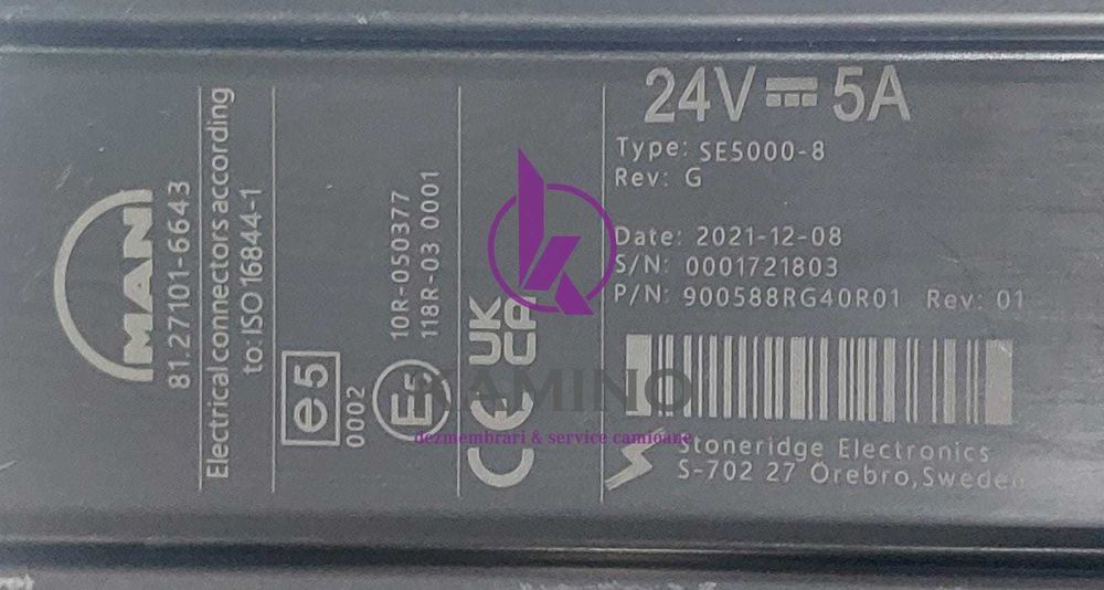 Tahograf Stoneridge Man SE5000-8