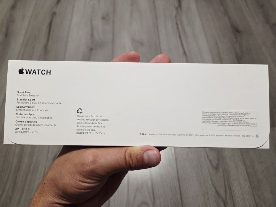 Оригинална каишка за Apple watch - Sport Band S/M 45mm