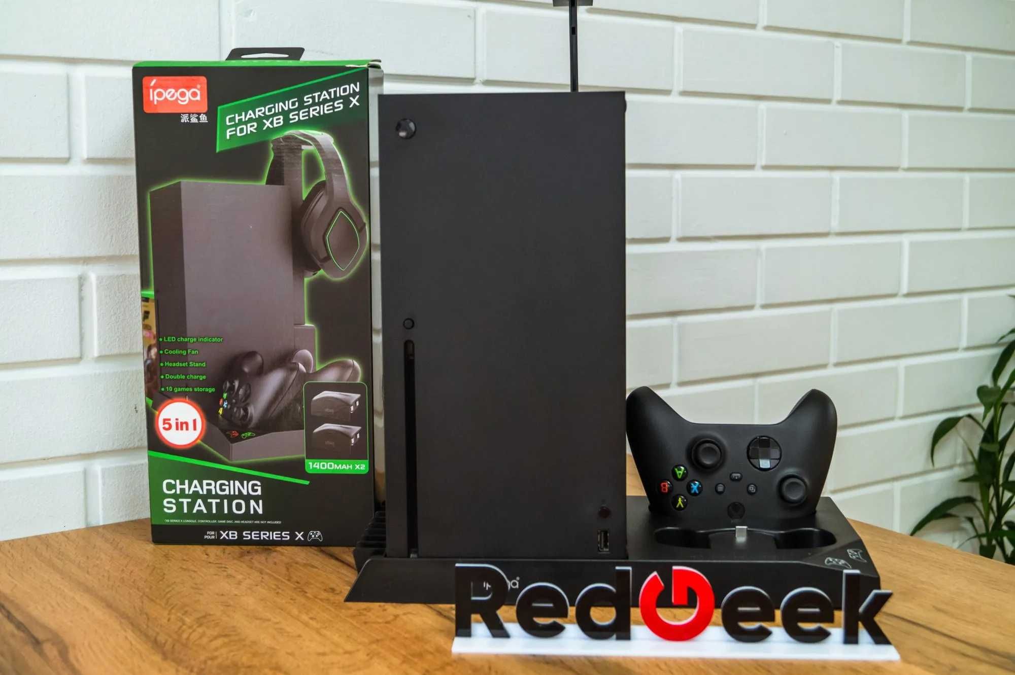 Xbox зарядная станция series X | Гарантия | Магазин Red Geek