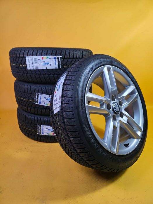 Roti Jante Anvelope 5x112 225/45/17 OE Skoda Octavia Superb NOI 2025