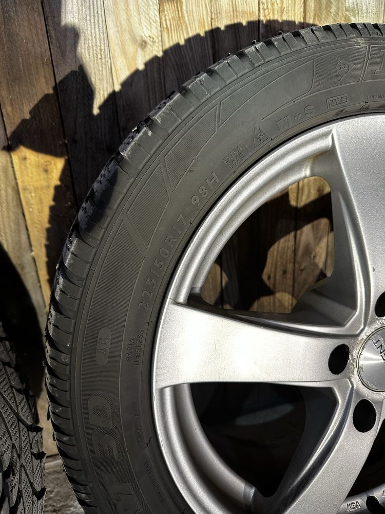 Jante Bmw R17 Anvelope iarna, 225.50.R17