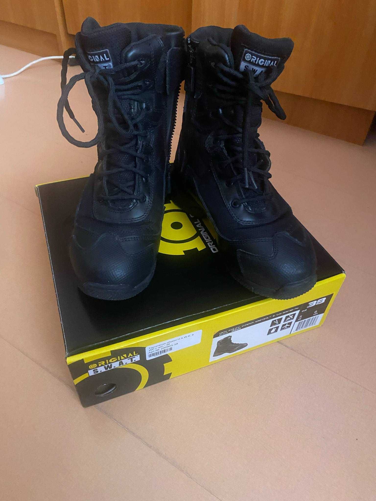 Тактически обувки Original SWAT H.A.W.K. 9 WP с цип, водоустойчиви