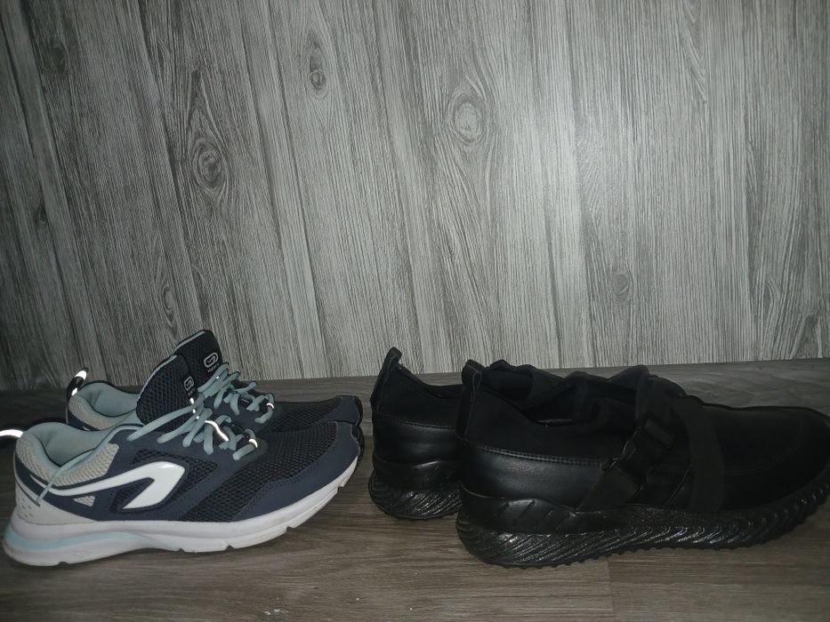 Лот от спортни обувки 40 номер за дама с по- слаб крак.