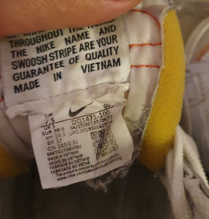 Продавам Оригинални Nike Blazer mid 77 Jumbo номер 38,5