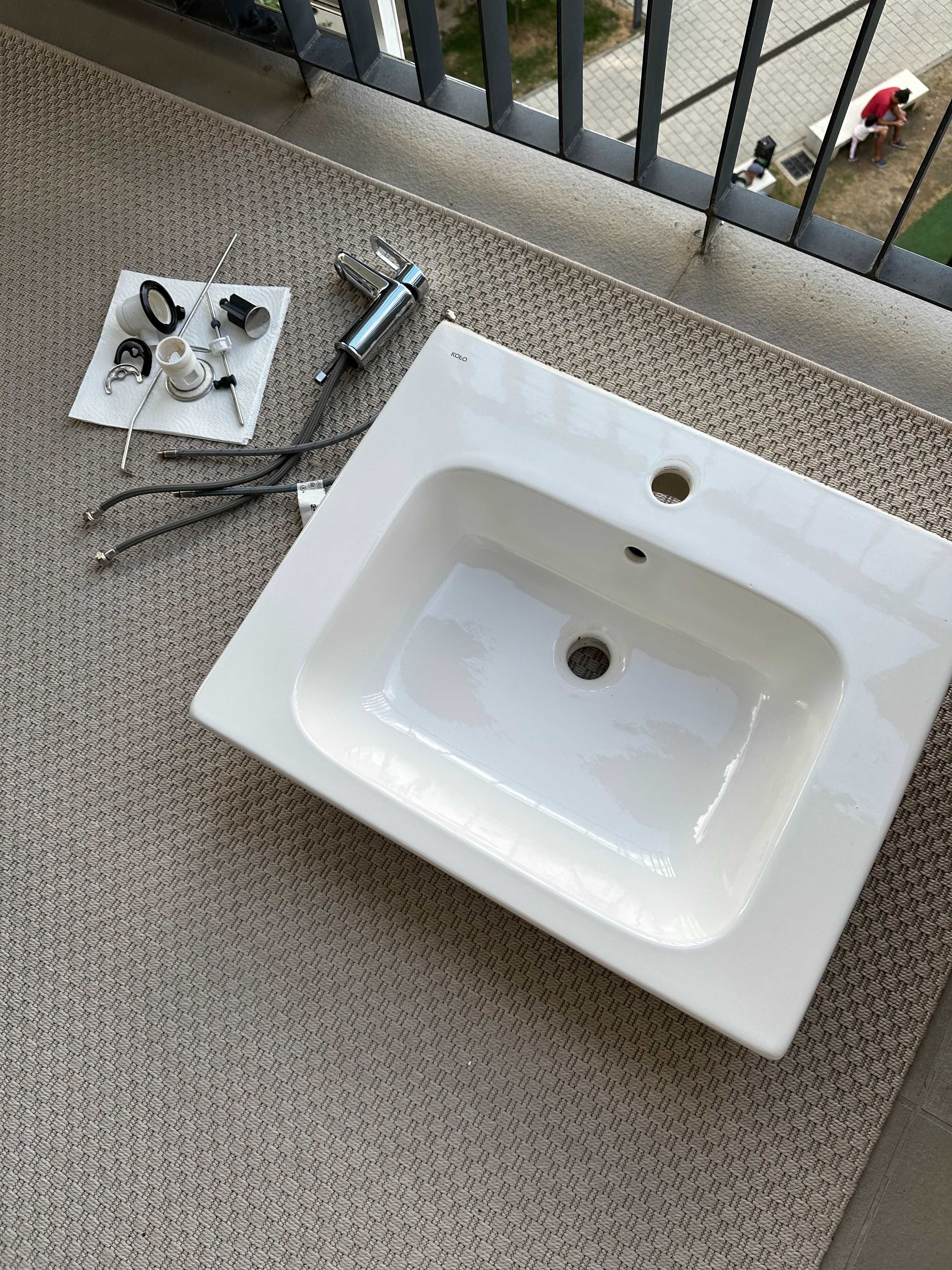 Lavoar baie KOLO + baterie GROHE