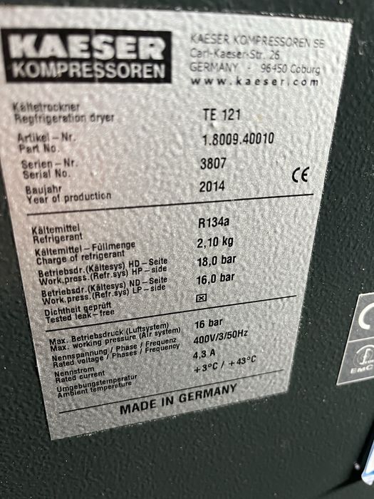 Uscator de aer Kaeser 12,7 mc/min