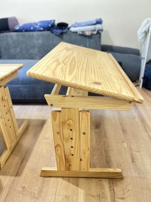 Vand birouri Halmar Julia din lemn reglabil – stare excelentă