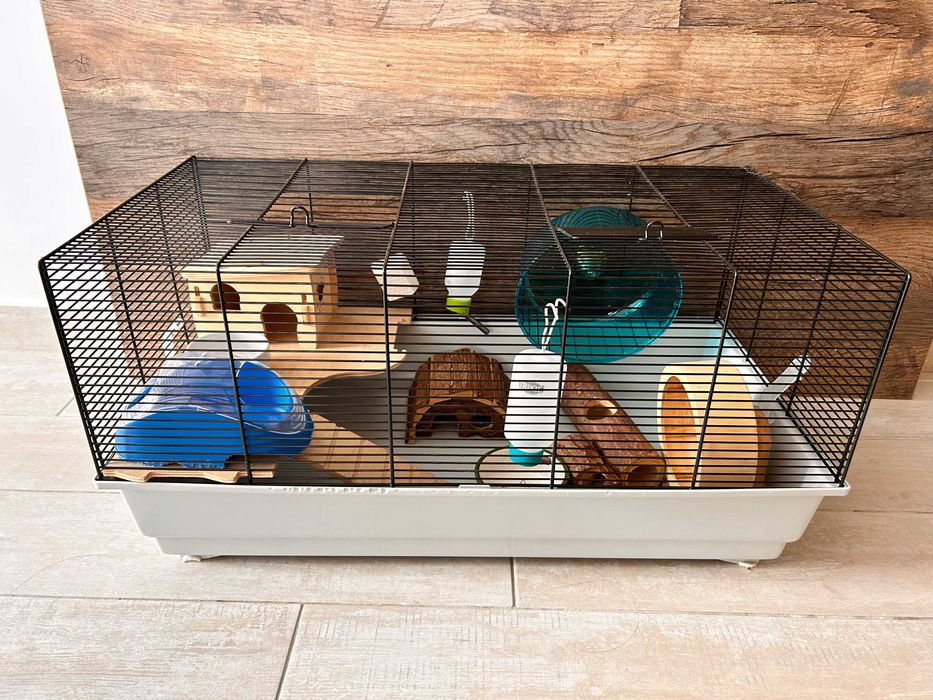 cusca hamsteri complet echipata pentru 1 sau 2