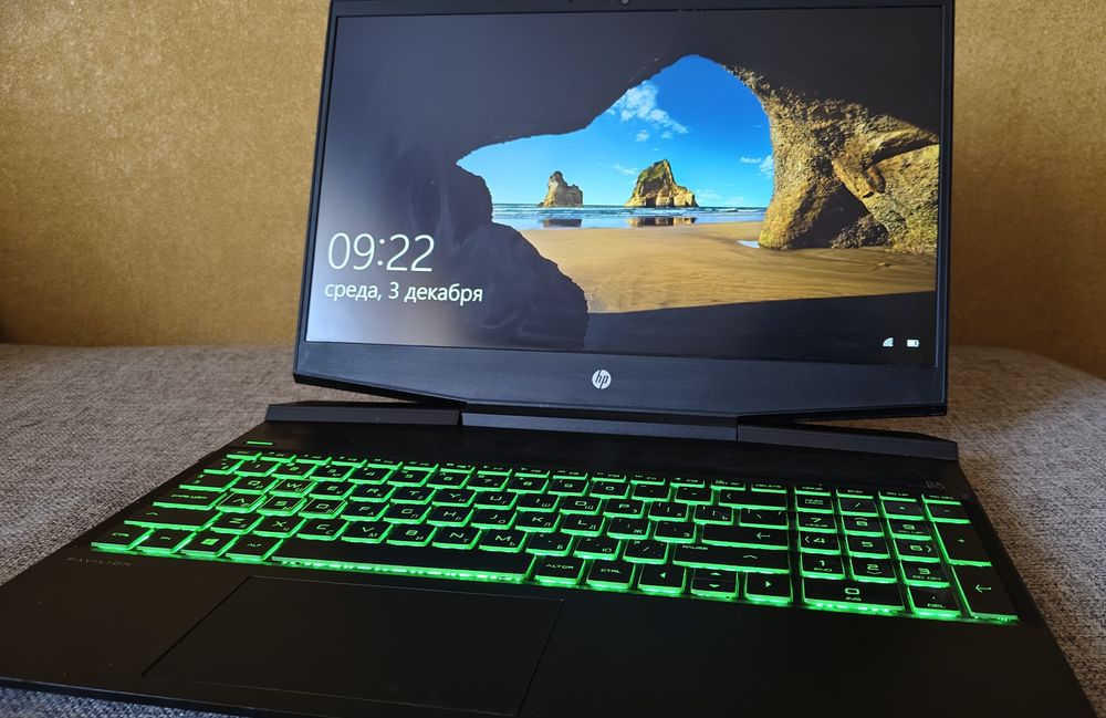Игровой ноутбук HP на GeForce GTX 1660 Ti Q-max (6Gb)