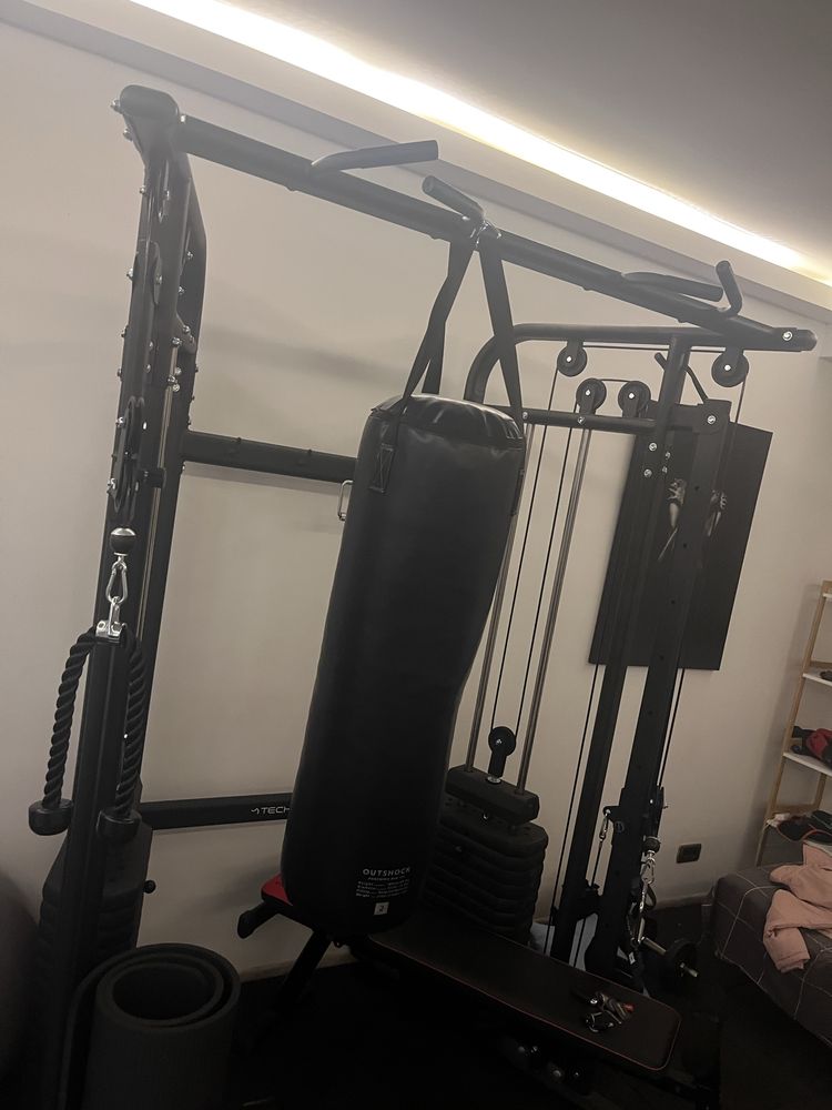 Multifunctional techgym, cauciuc pentru sala fitness, sac box accesori