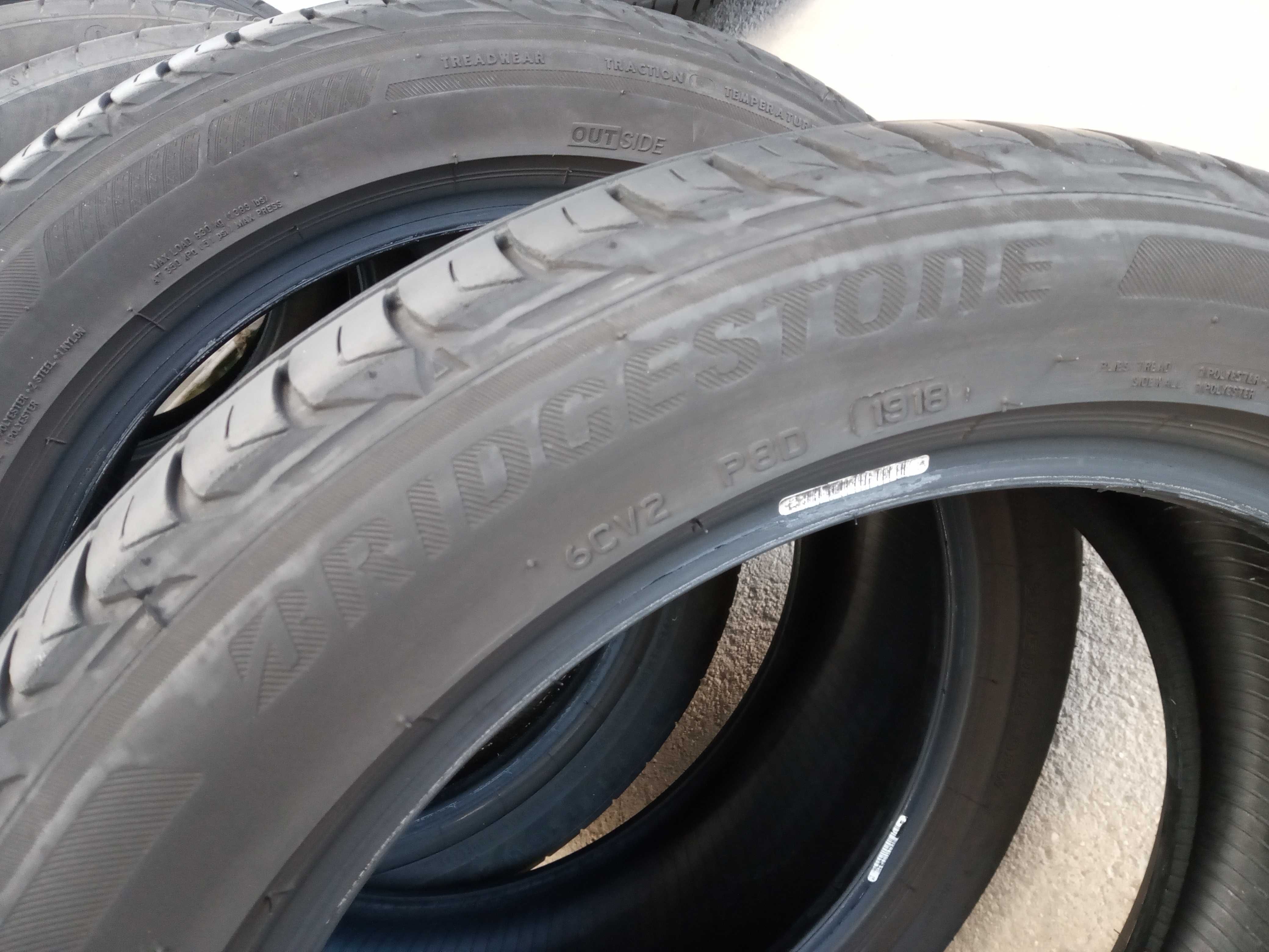 2 летни гуми R18 215/50 Bridgestone Turanza T001 92W с борд