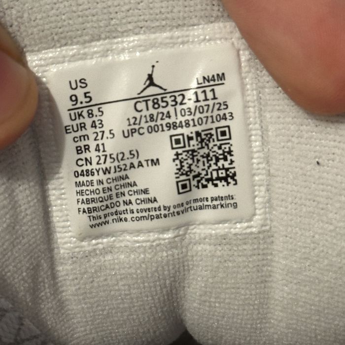 Jordan Retro 3 Pure Money 2025 43