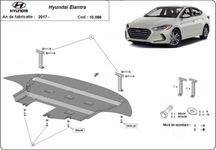Scut motor metalic Hyundai Elantra 2017-prezent