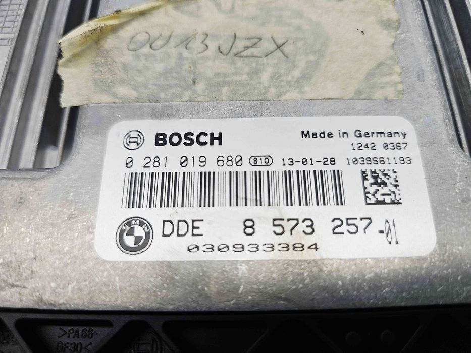 Calculator motor ECU  Bmw 5 (F10) [Fabr 2011-2016] DDE 8573257 2.0 N47