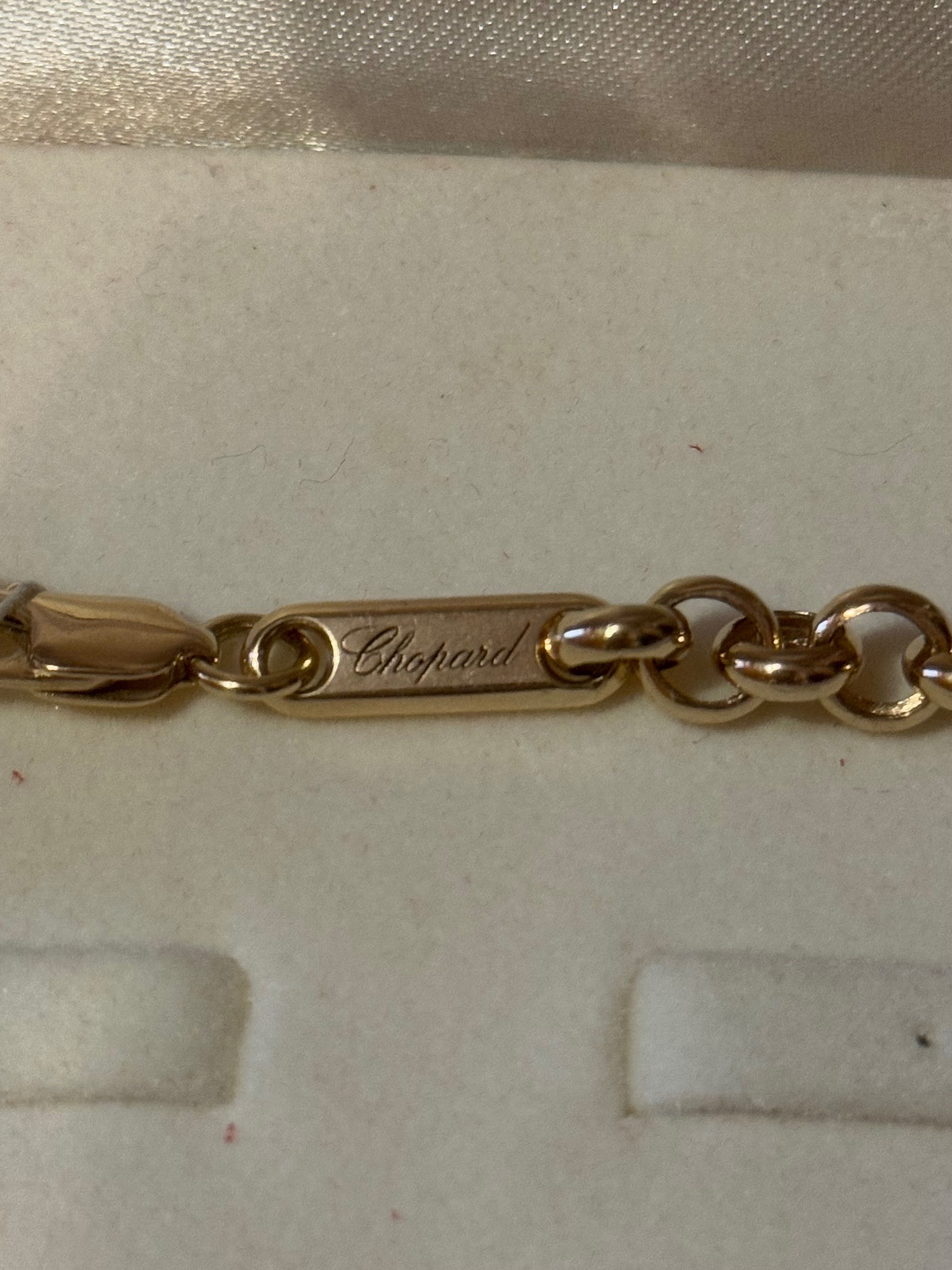 Золотой трос CHOPARD.