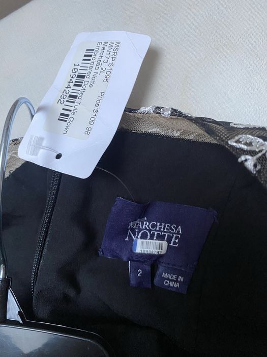 Rochie Marchesa Notte nouă cu etichetă