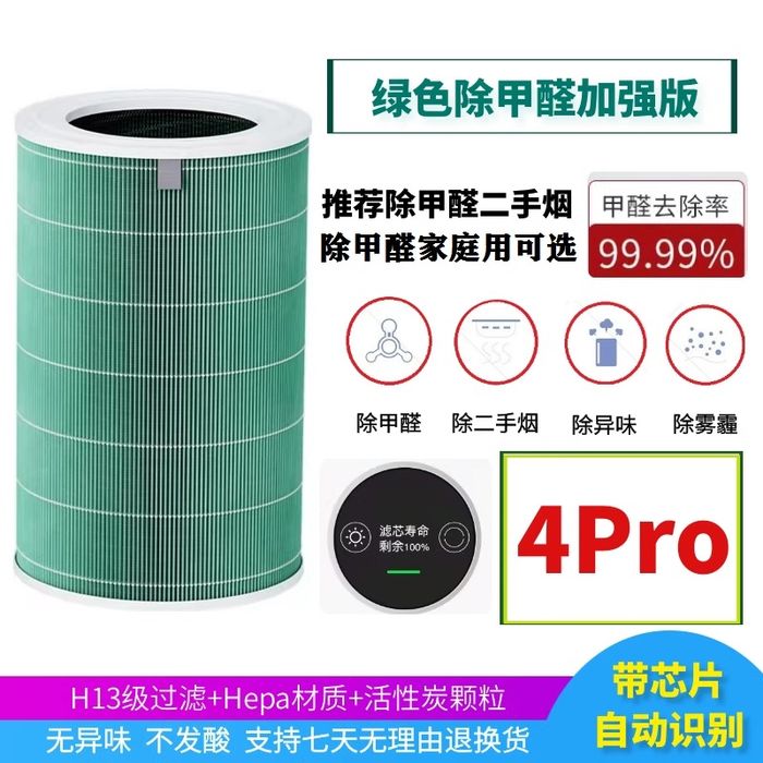 Фильтр для очитителей Xiaomi Air Purifier 4 Pro, 4Lite, Philips, Haier