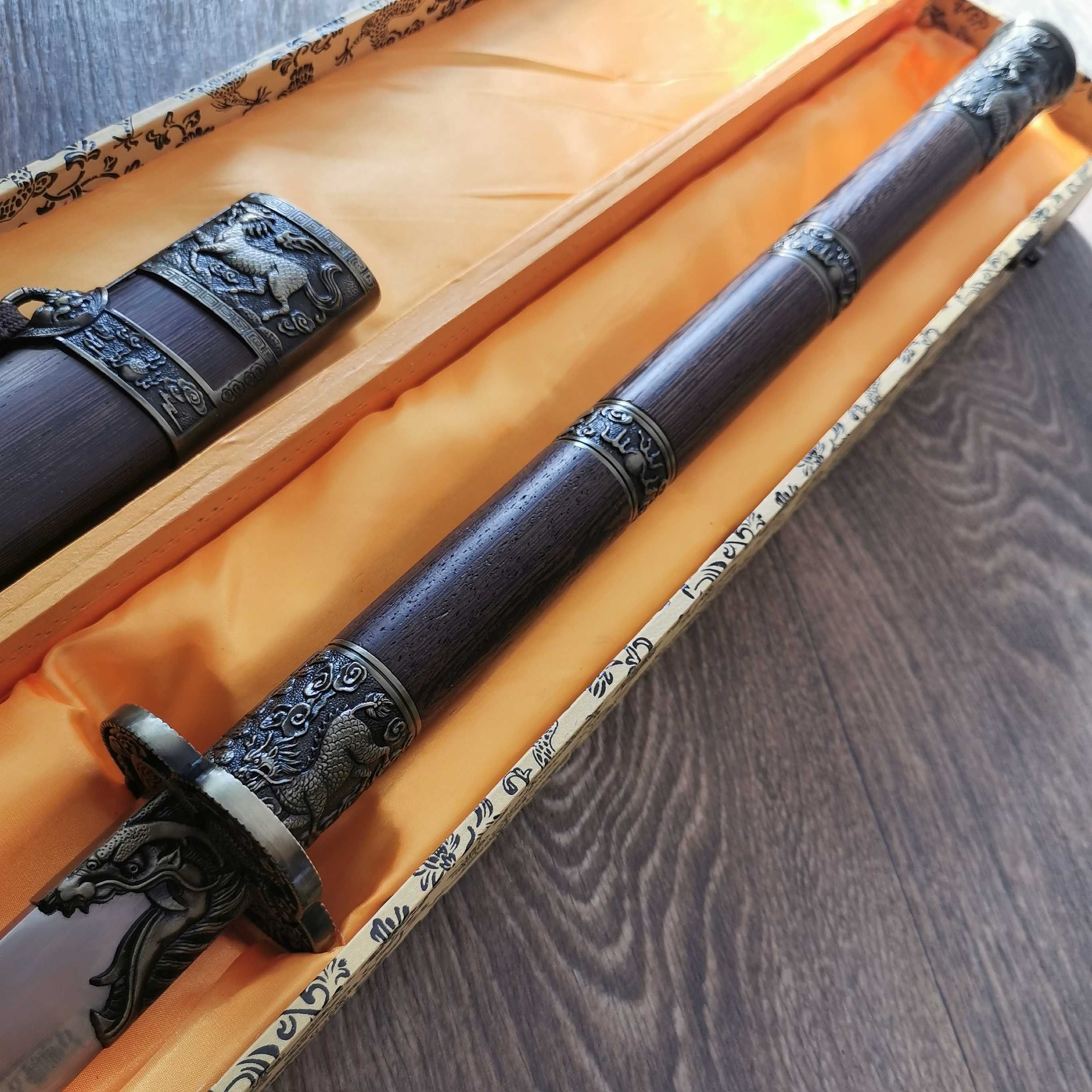 Kangxi Emperor Broadsword Традиционен китайски меч 104 см !