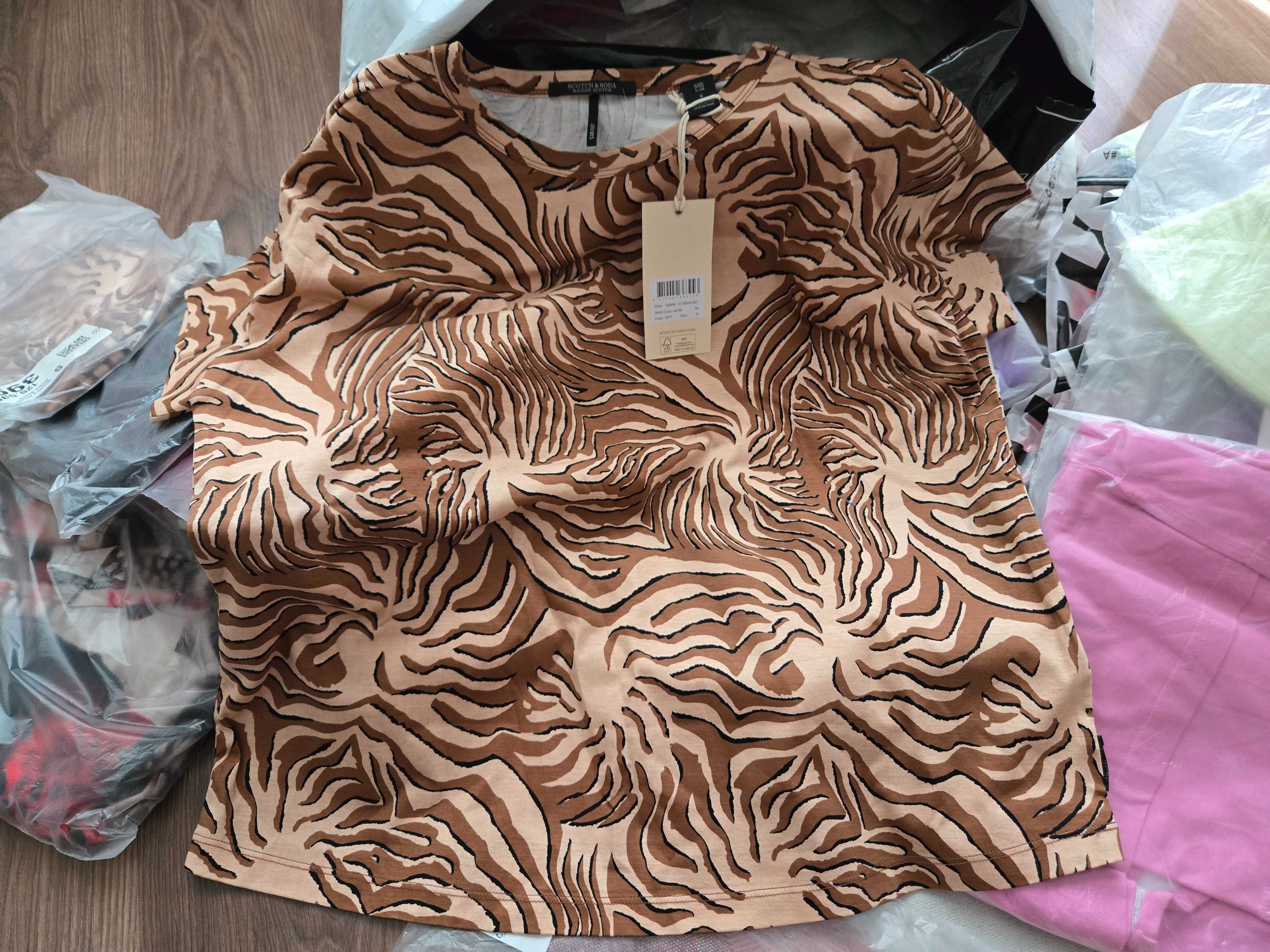 Намалена! Нова Scotch Soda блузка С_М с етикети