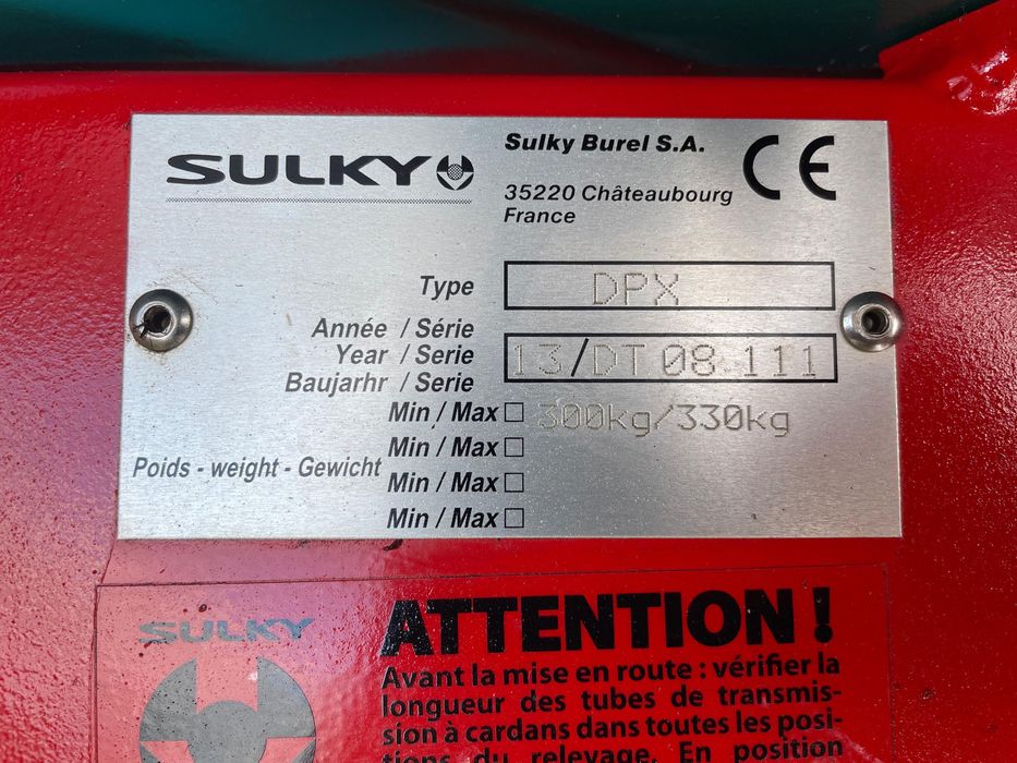 Distribuitor ingrasamant Sulky