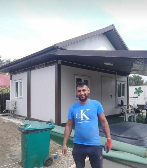 Vand containere tip casă locuibile fara autorizație sau proiecte