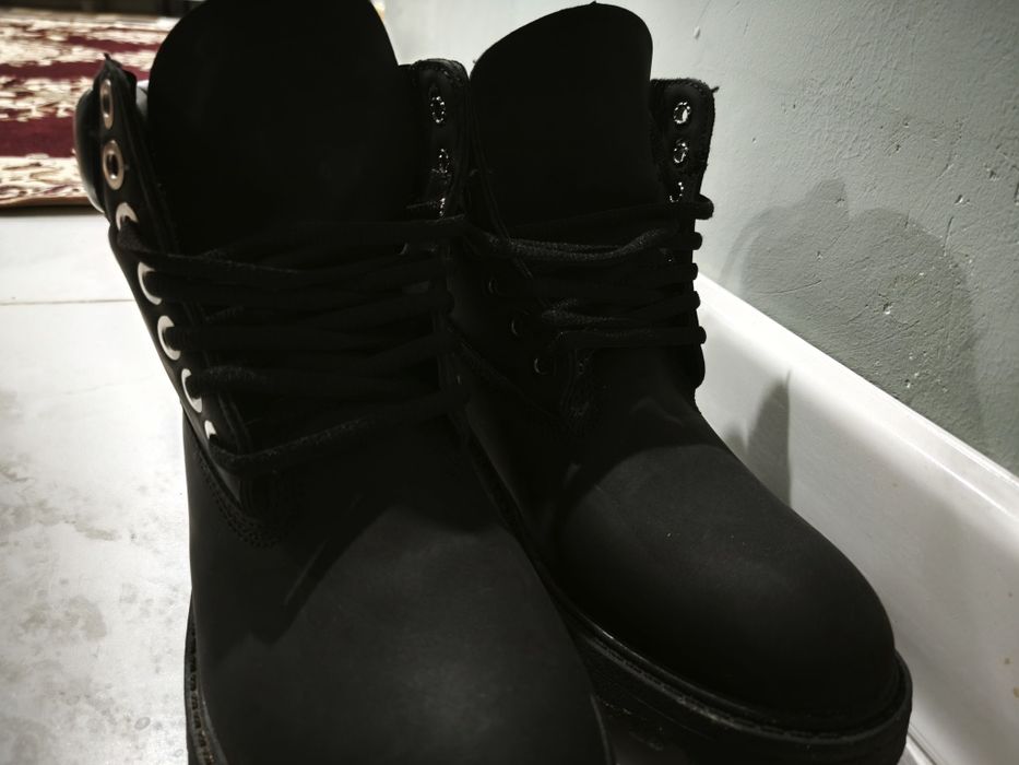 Тимберленды черные