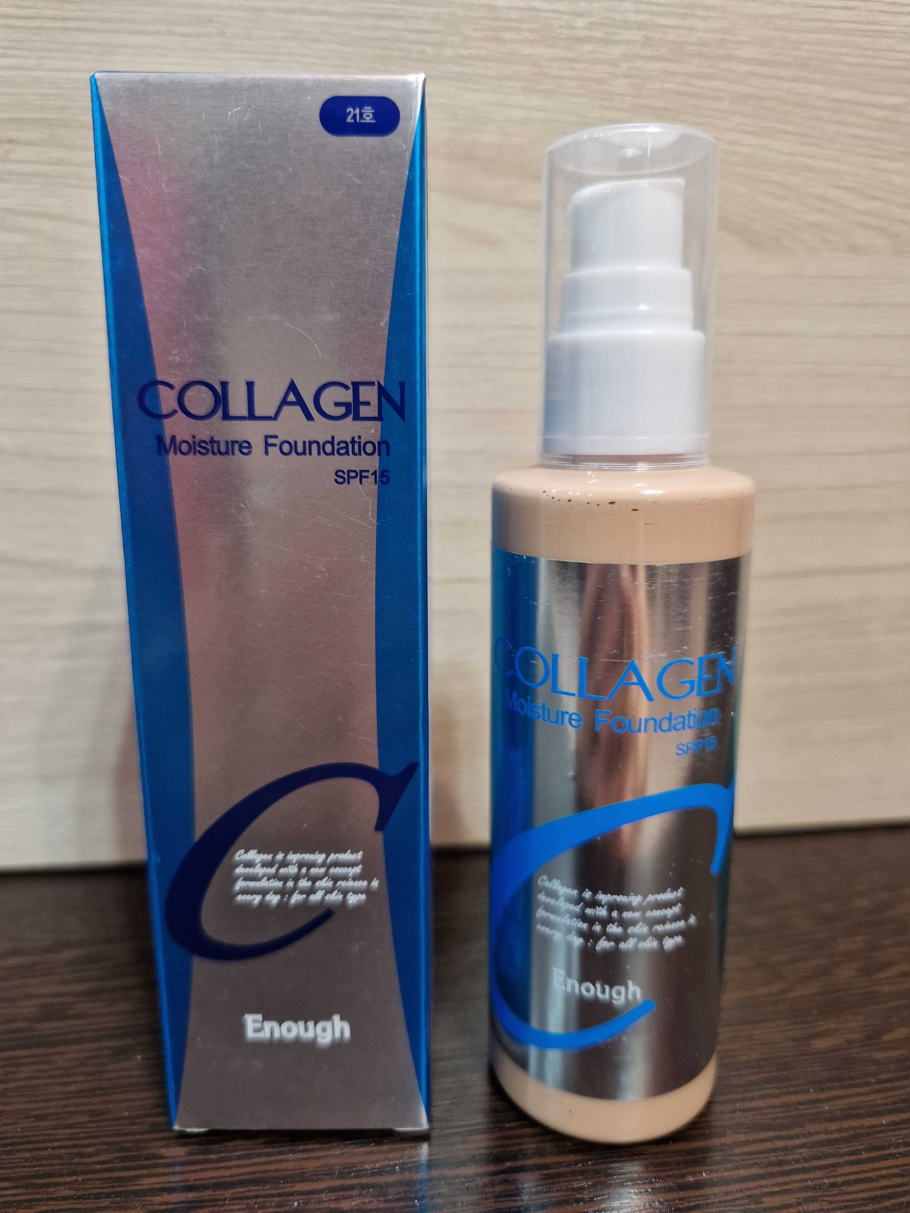 Тоналка ENOUGH Collagen Moisture Foundation тональный крем 23 тон