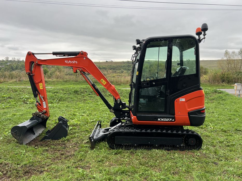 Miniexcavator Kubota KX027-4 2,7tone