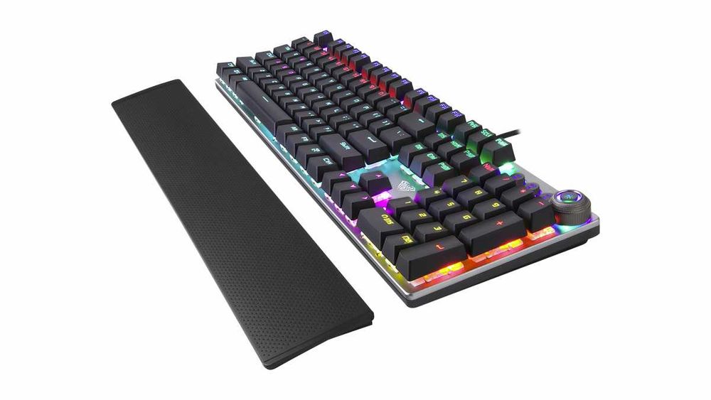 Клавиатура AULA F2058  проводная   механическая RUS/ENG красные свичи