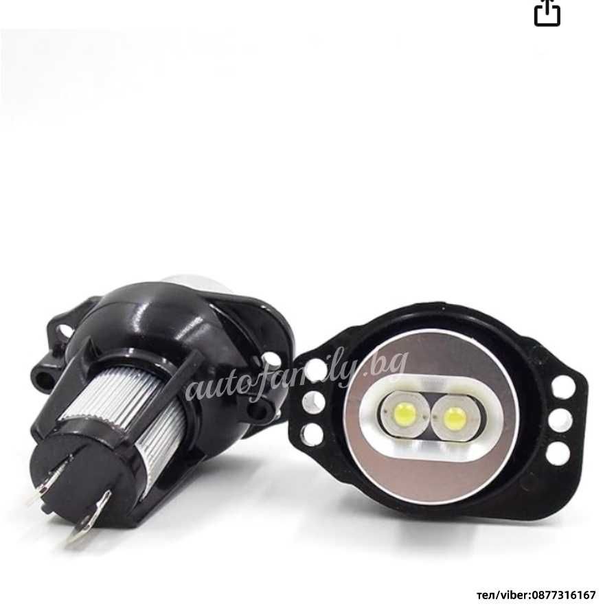 LED диодни крушки за ангелски очи на BMW  серия 3  E90/E91 (2005-2008)