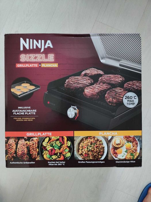 Grill electric Ninja Sizzle – nou, sigilat, cu garanție