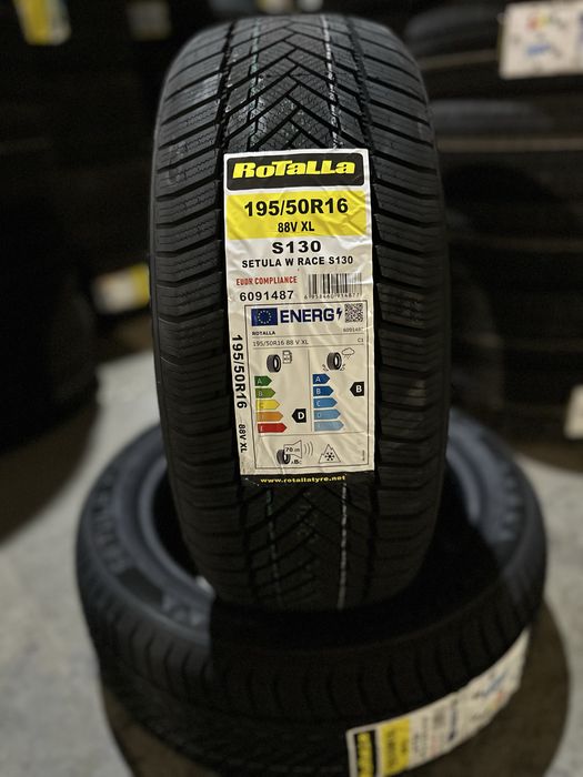 Нови Зимни Гуми Rotalla Setula S130 195/50R16 88V XL НОВ DOT 1955016