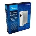 Radiator cu ulei electric, Midea 3000, 2300 W, economic si silentios