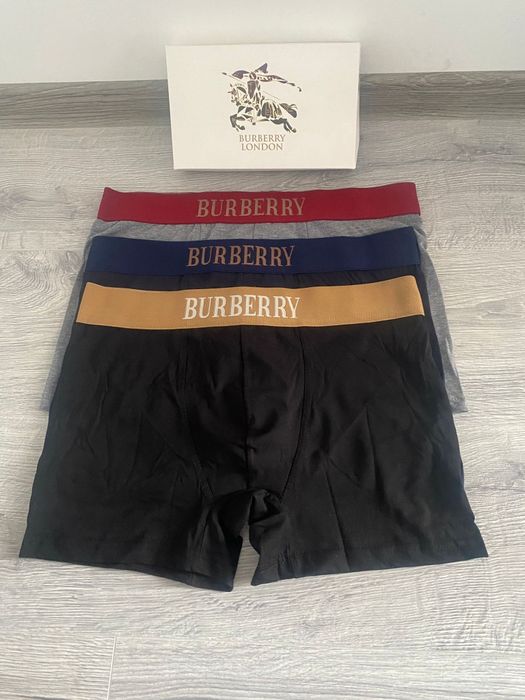 Boxeri Burberry Set de 3 Calitate Premium