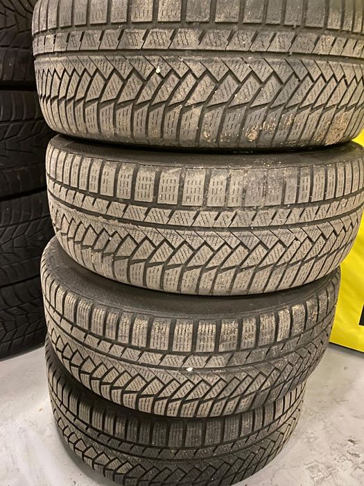 Jante originale Mercedes-Benz AMG 18" cu anvelope iarna Continenl