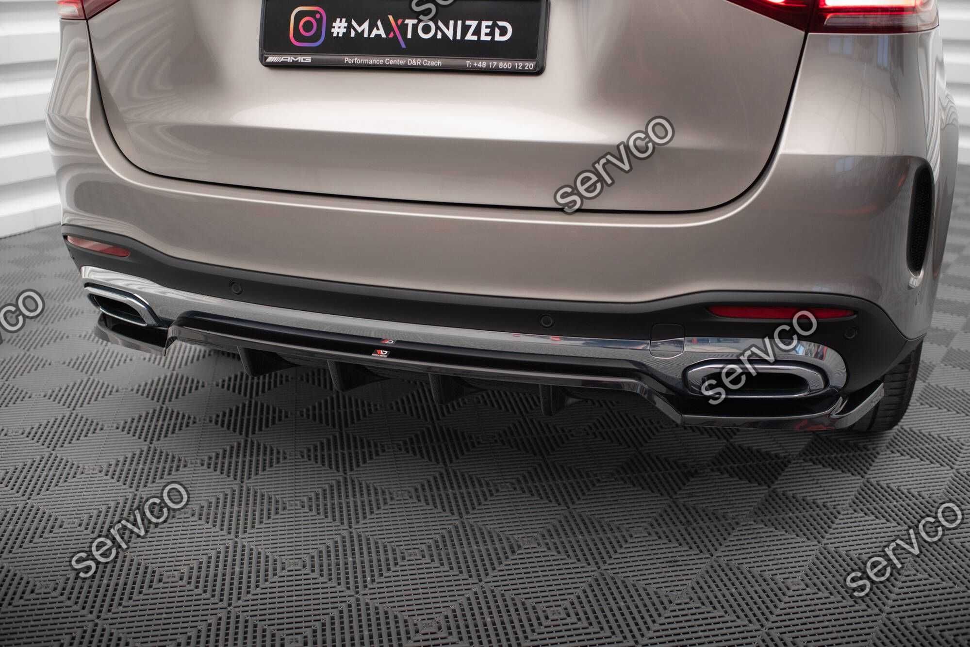 Prelungire bara spate Mercedes GLE SUV AMG-Line W167 19-23 v1 Maxton