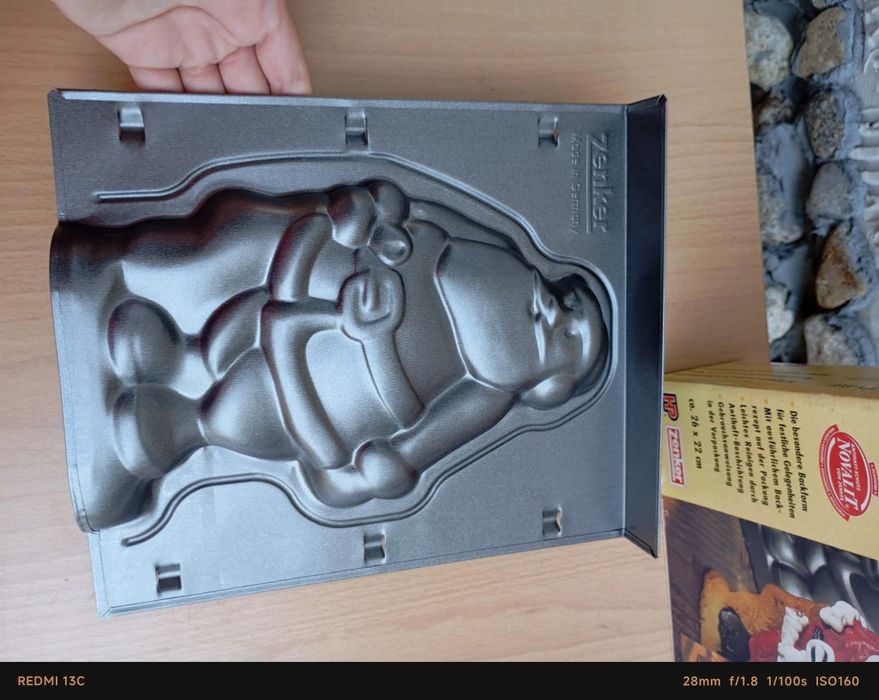 Форма за печене на сладкиш Дядо Коледа