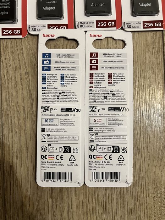 MicroSDXC Hama Memory Fast