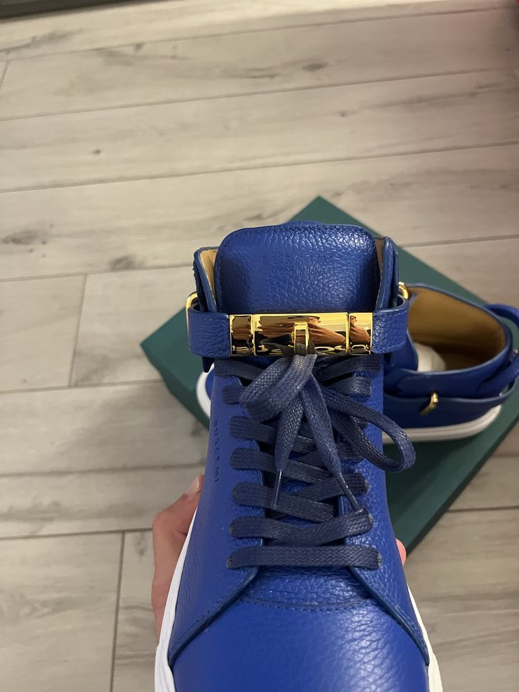 Мъжки обувки Buscemi 110mm кожени