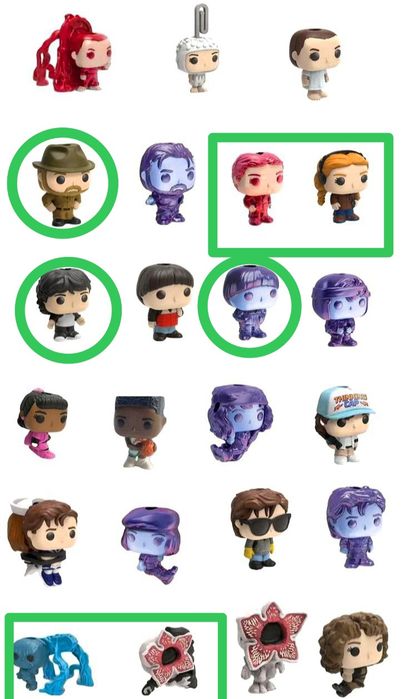 Коллекционные фигурки из сериала Осд