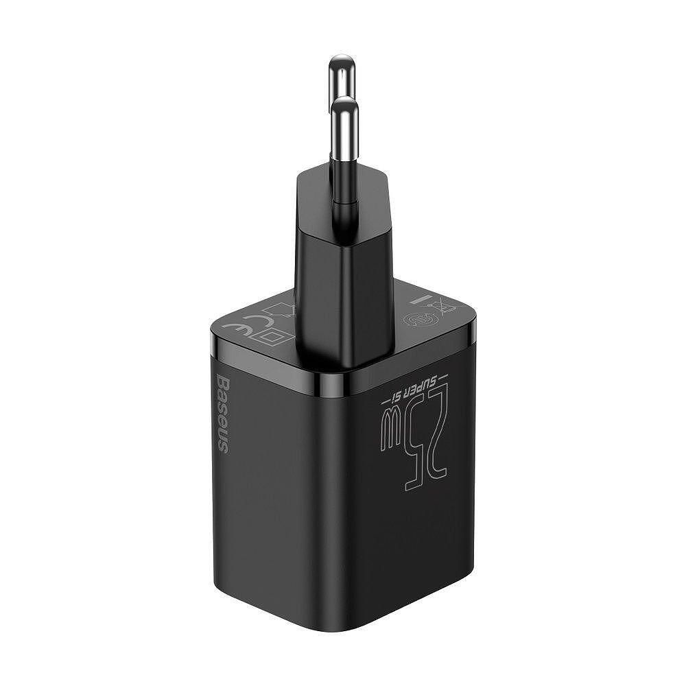 Baseus Super Si USB-C PD Wall Charger 25W Type-C - захранване