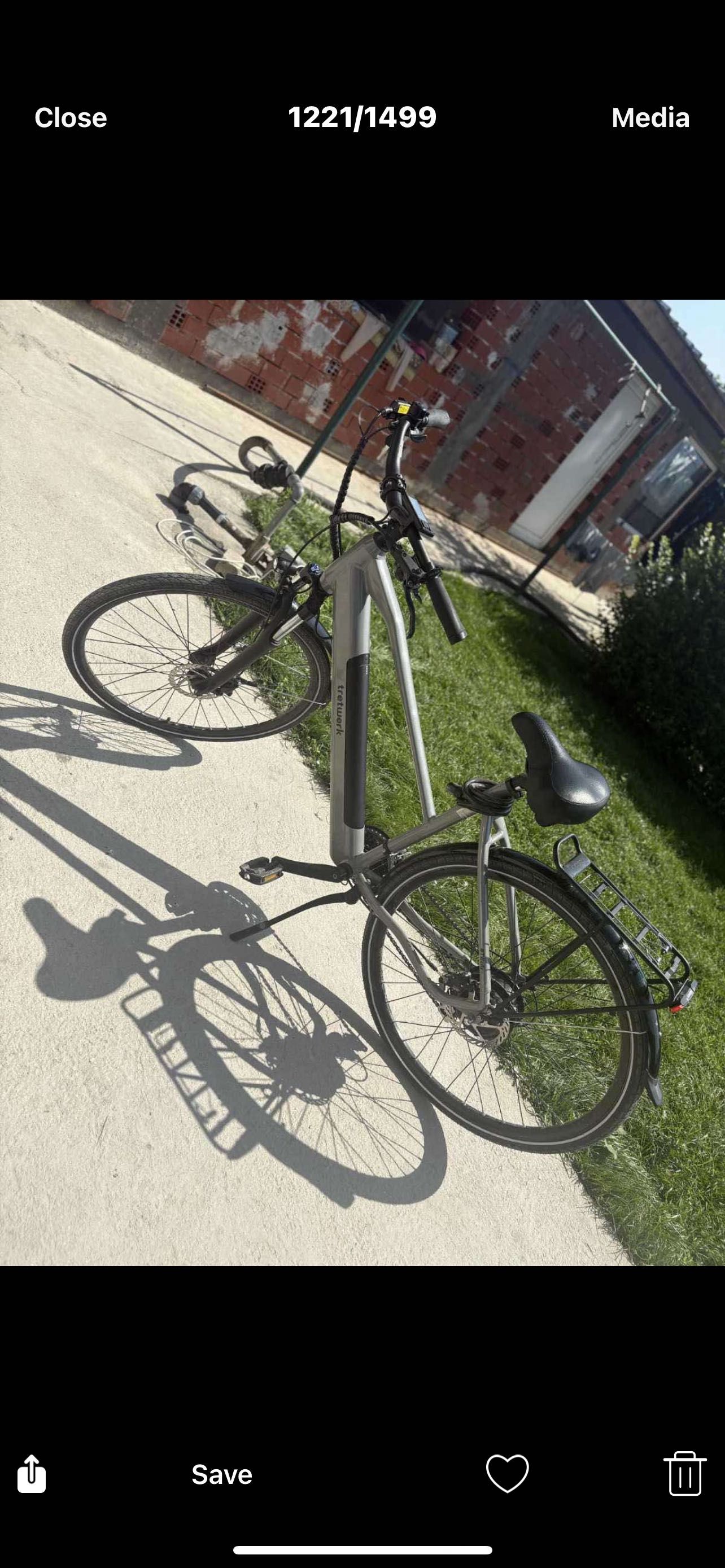 Ново колело Lider Citybike – сив, 28” гуми, алуминиева рамка